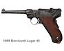 1899 Borchardt Luger 40, left side